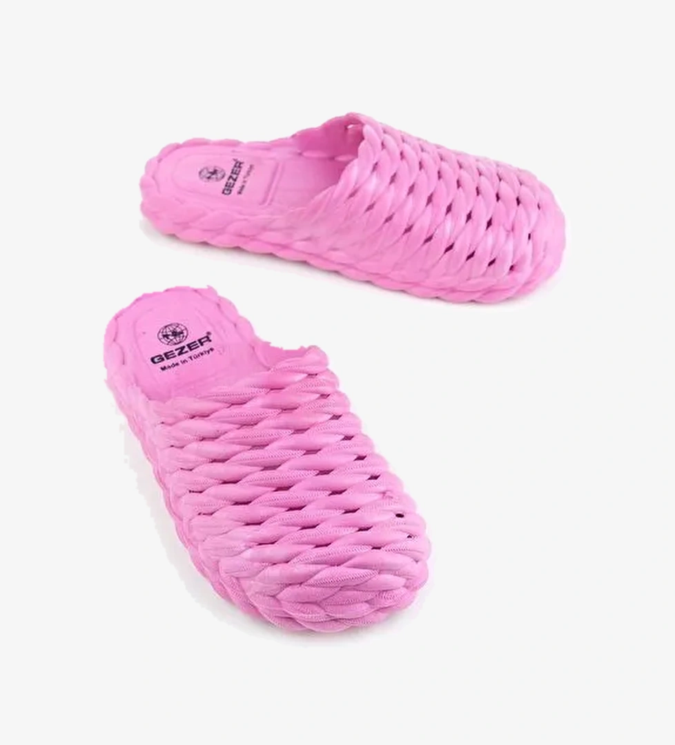 Yazlık Kaydırmaz Taban Islak Zemin Kadın Terlik