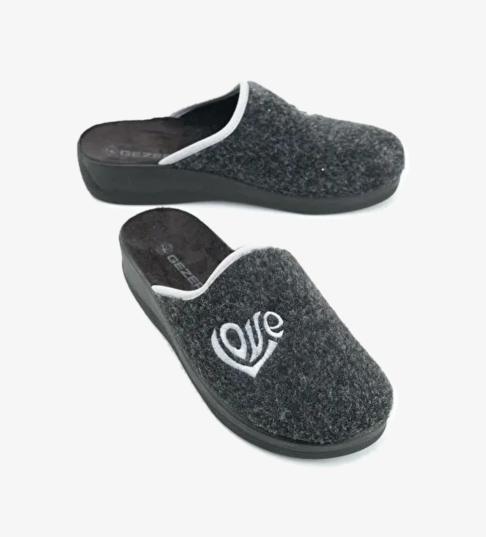 Kışlık Yüksek Taban Kadın Ev Terlik - Görsel 1