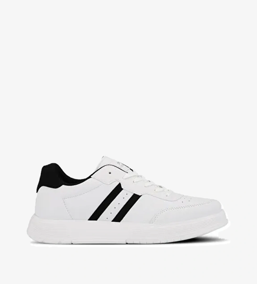 ZIPPER I Kadın Beyaz / Siyah Günlük Spor Ayakkabısı