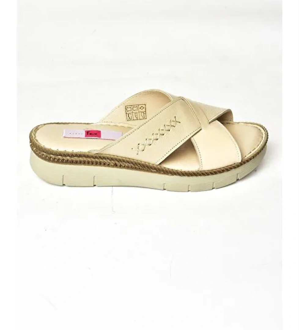 P5401008 Bej Kadın Terlik - Görsel 1