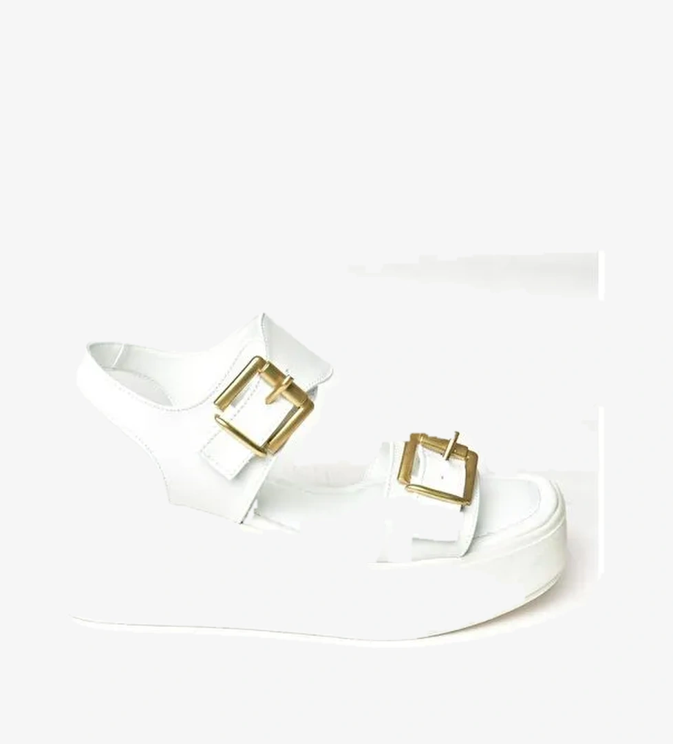 S5905504 Beyaz Kadın Sandalet