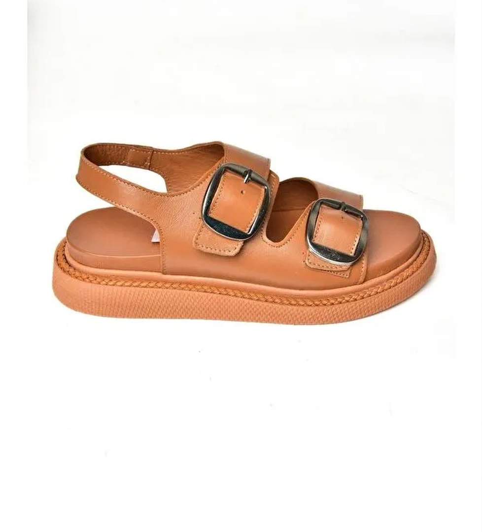 P5400328 Taba Kadın Sandalet