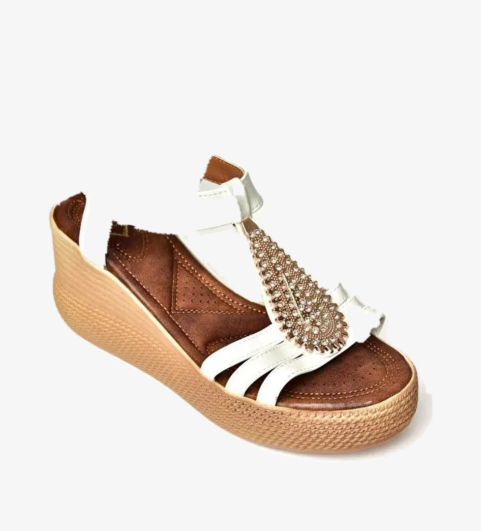 S2581610 Beyaz Kadın Sandalet