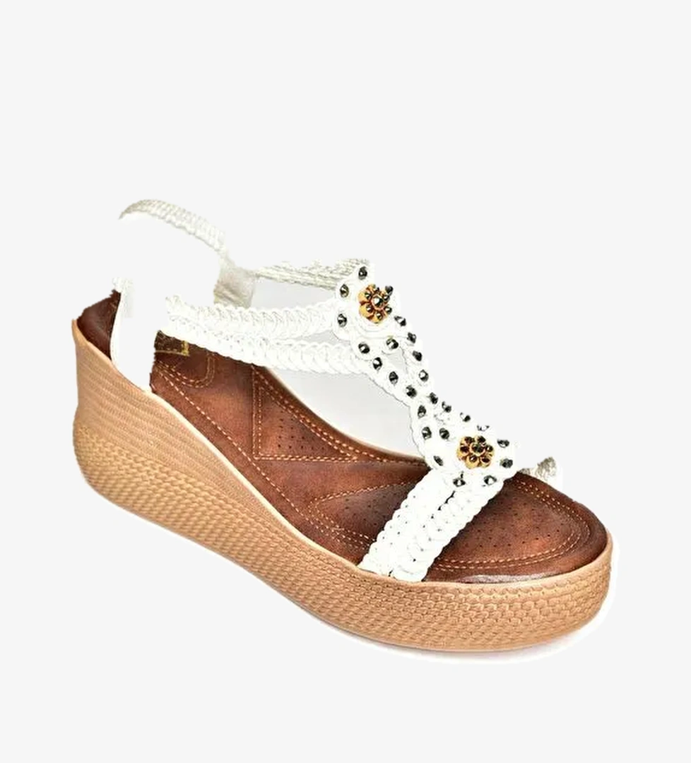 S2581880 Beyaz Kadın Sandalet