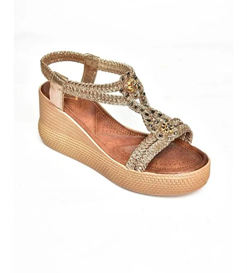 S2581880 Bakır Kadın Sandalet - Görsel 1