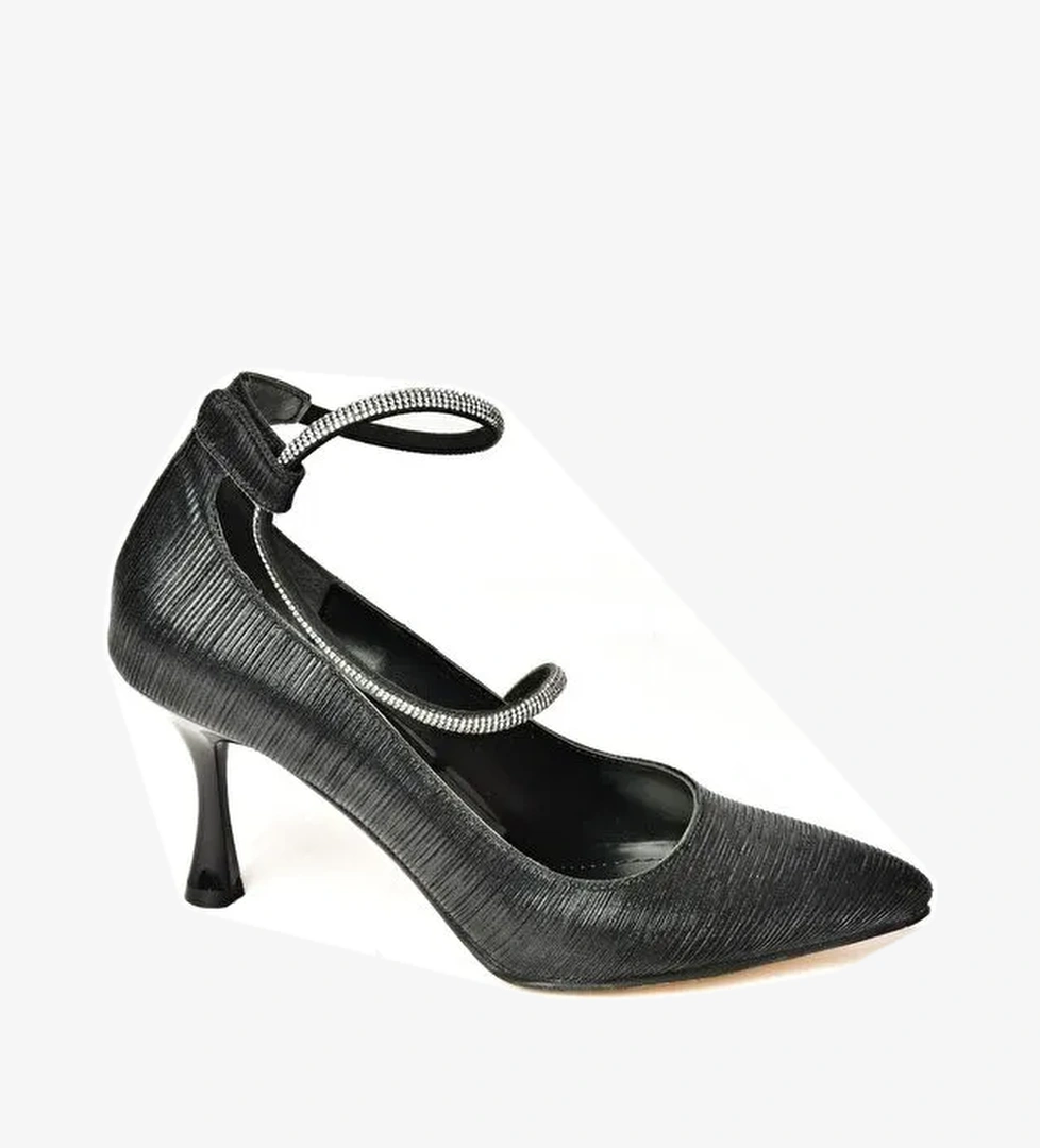 S2460697 Siyah Kadın Topuklu Ayakkabı