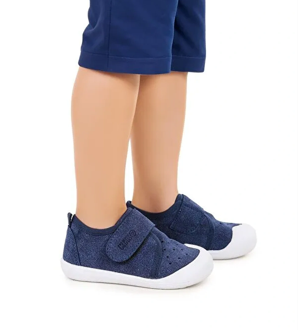 Daffy Cırtlı Erkek Bebek İlk Adım Panduf Ayakkabı