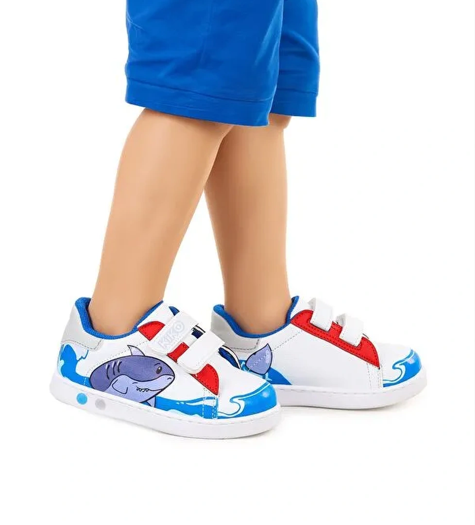 Disha Cırtlı Işıklı Erkek Bebek Spor Ayakkabı