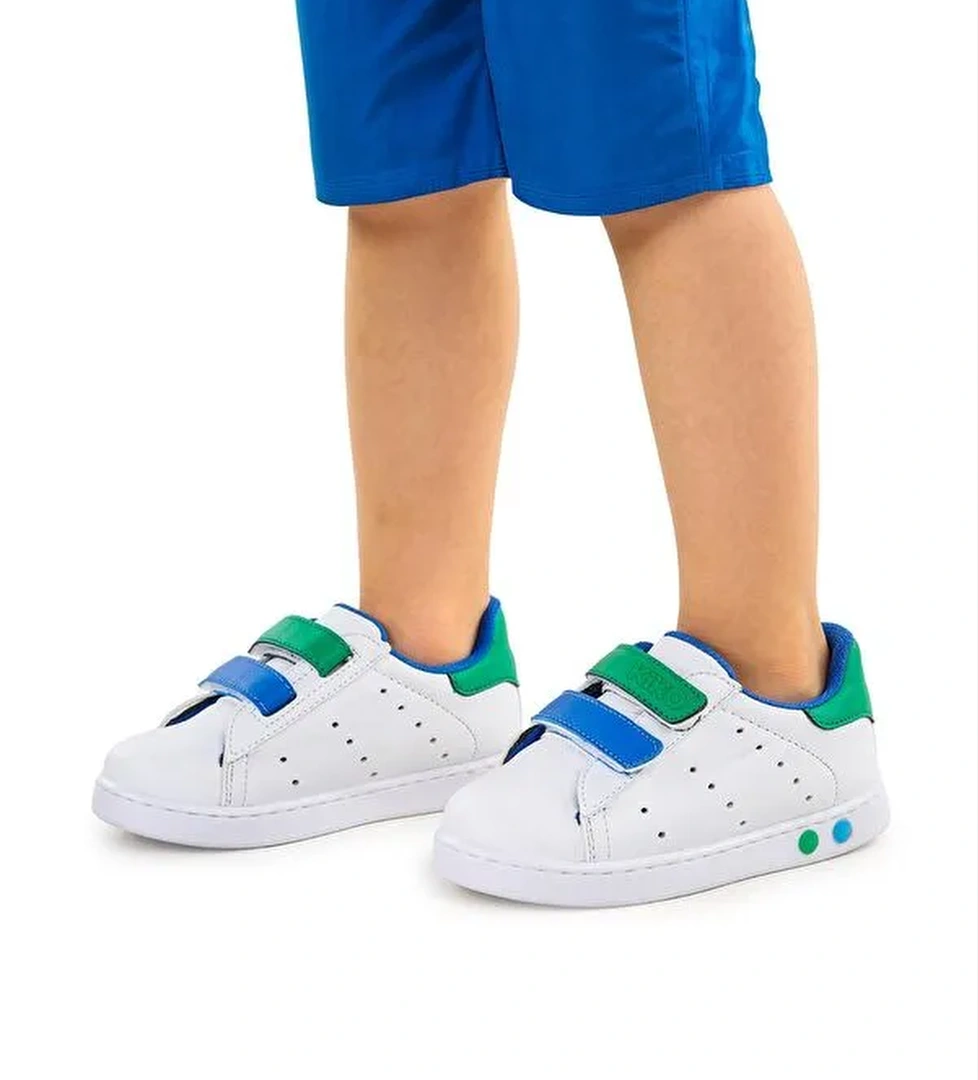 Royzo Cırtlı Işıklı Erkek Bebek Spor Ayakkabı