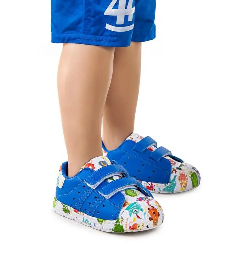 Kiko Kids Image Cırtlı Erkek Bebek Spor Ayakkabı model görseli