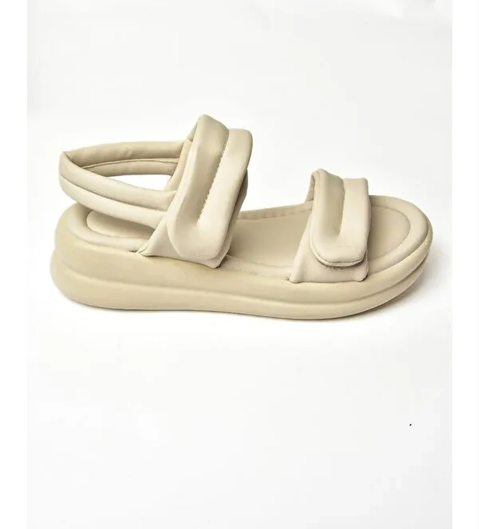 S9739104 Bej Kadın Sandalet