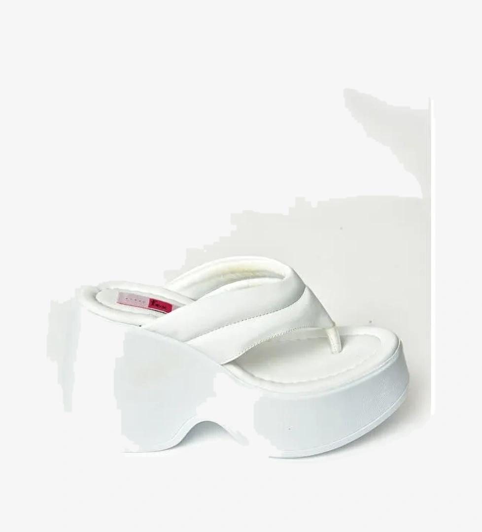 S9734017 Beyaz Kadın Terlik