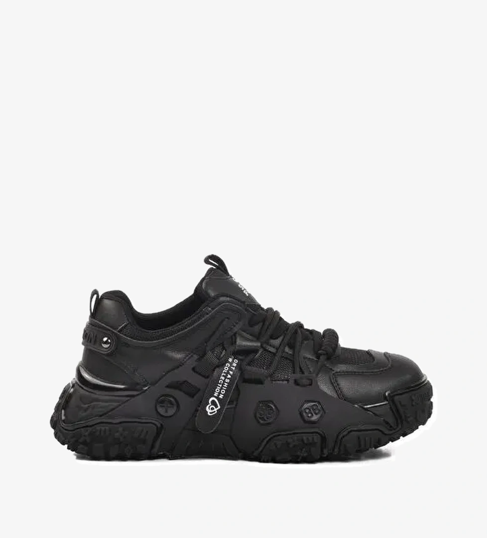 Siyah Kadın Sneaker 24Y382 - Görsel 1