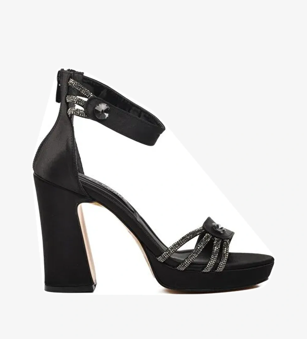 Siyah Kadın Abiye Ayakkabı 23110916Y - Görsel 1