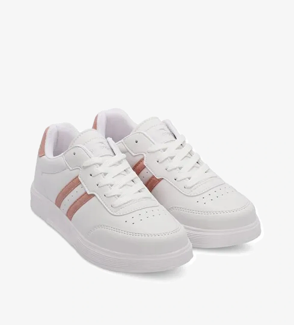 ZIPPER I Kadın Beyaz / Pembe Günlük Spor Ayakkabısı