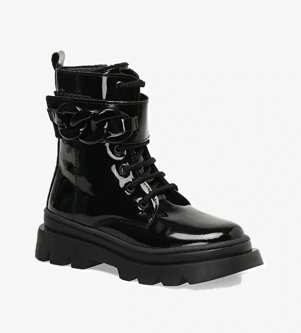 HARAL T F 3PR Siyah Kız Çocuk Worker Bot - Görsel 1