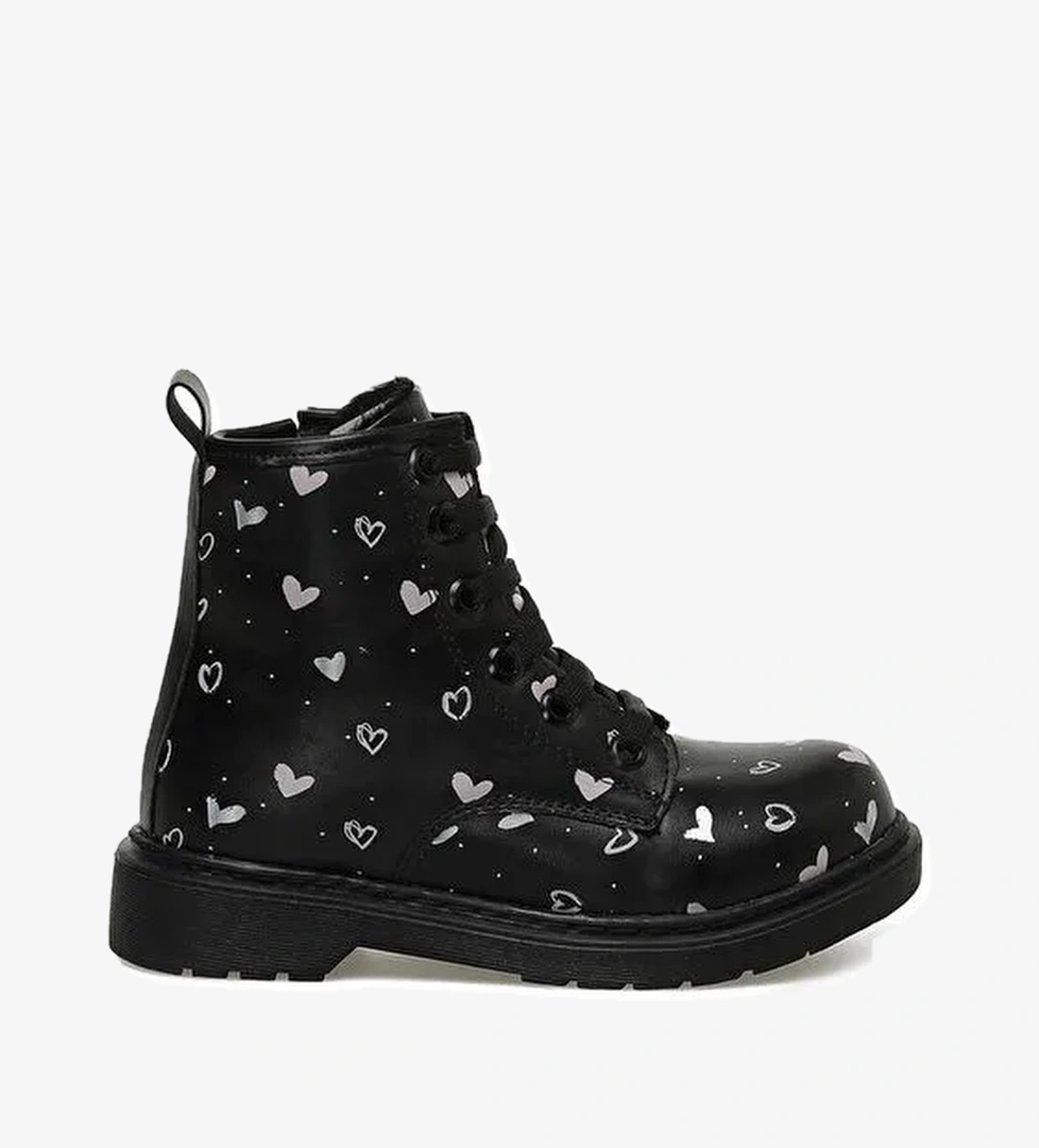 SENTA P 3PR Siyah Kız Çocuk Worker Bot - Görsel 1