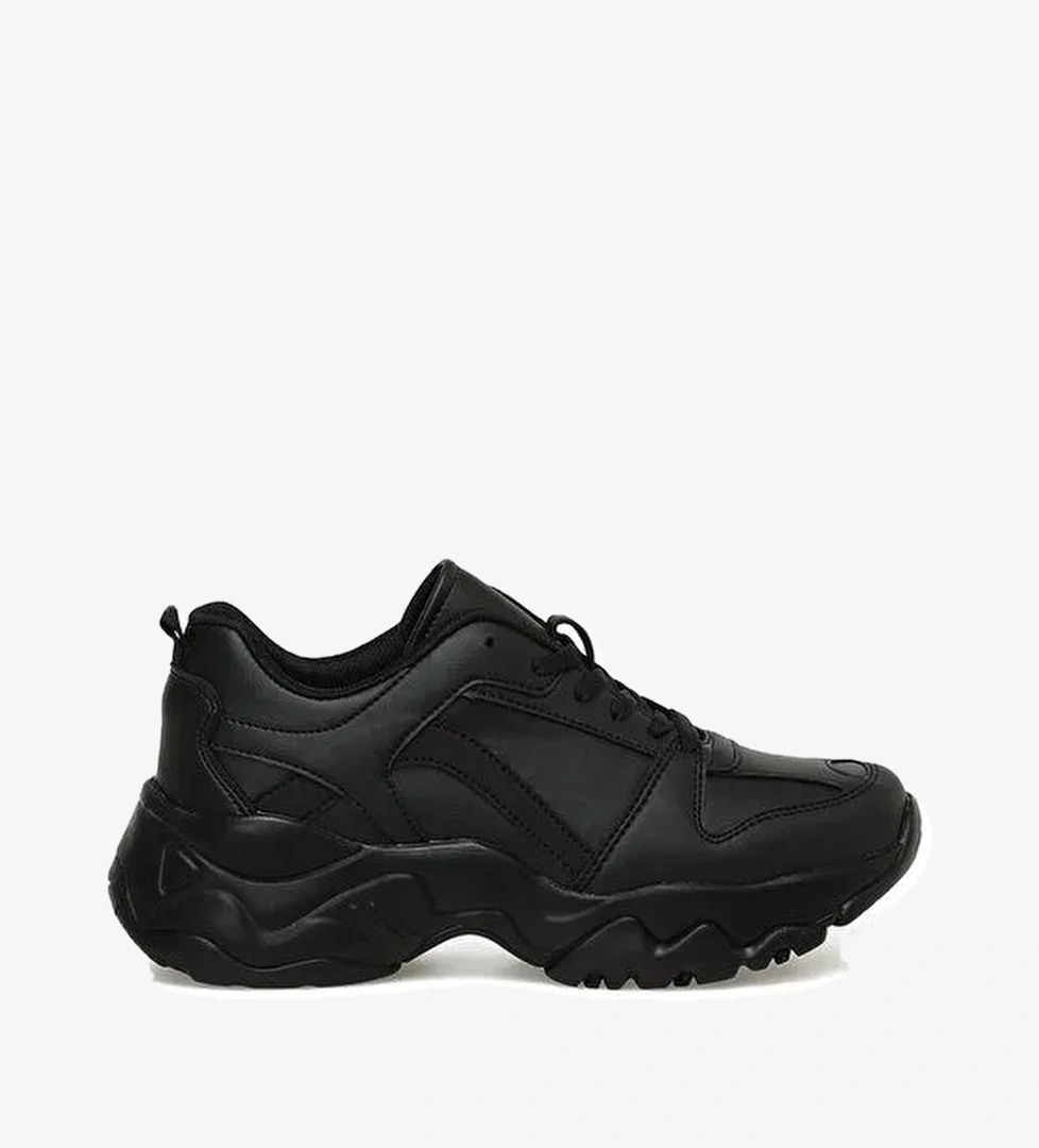 ELENORA W 3PR Siyah Kadın Sneaker - Görsel 1