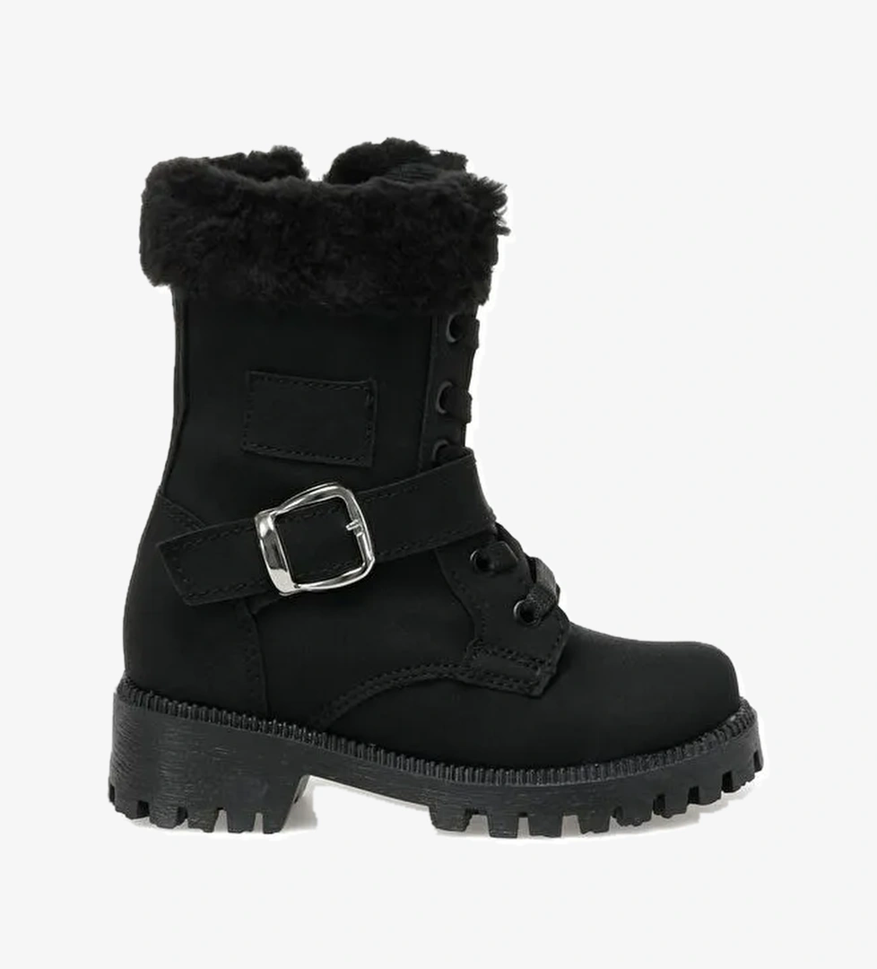 LESI P 2PR Siyah Kız Çocuk Çizme - Görsel 1