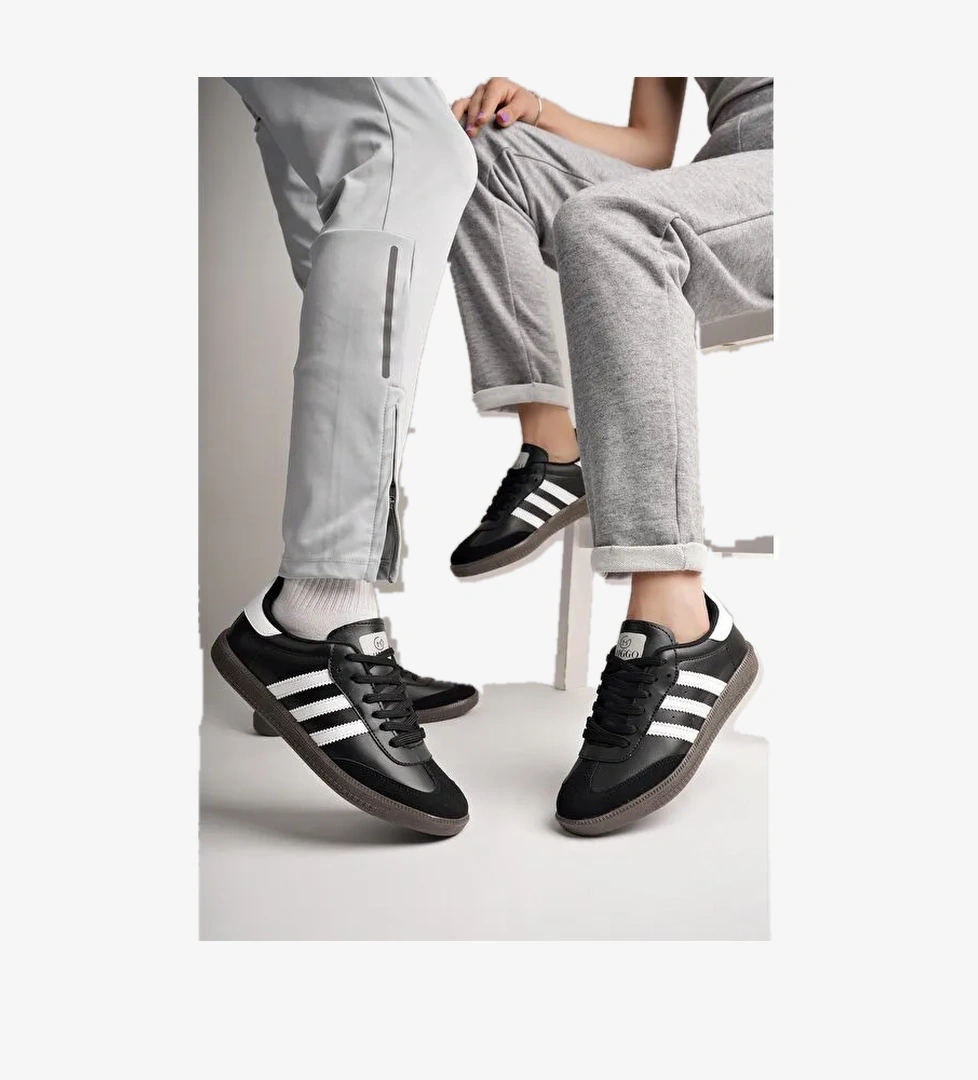 JABBAR Unisex Ortopedik Günlük Bağcıklı Yürüyüş Koşu Sneaker Spor Ayakkabı - Görsel 1