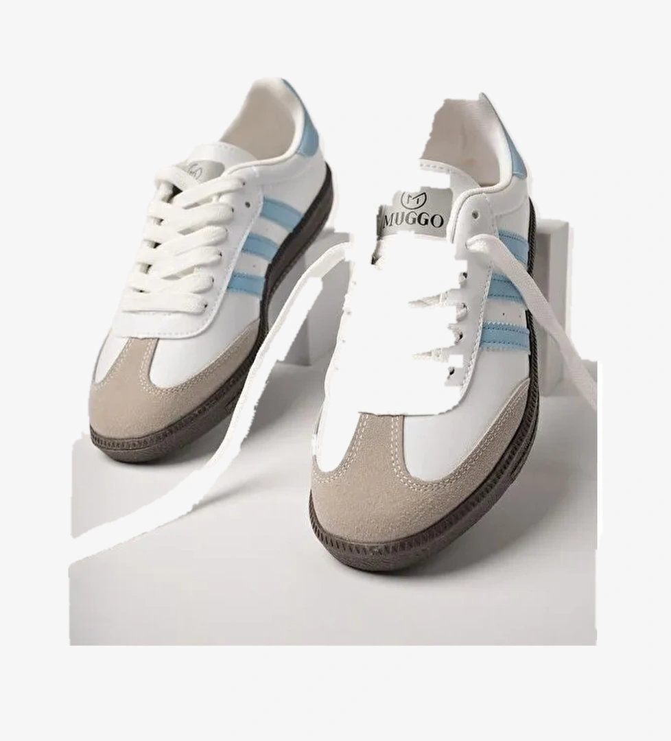 JABBAR Unisex Ortopedik Günlük Bağcıklı Yürüyüş Koşu Sneaker Spor Ayakkabı