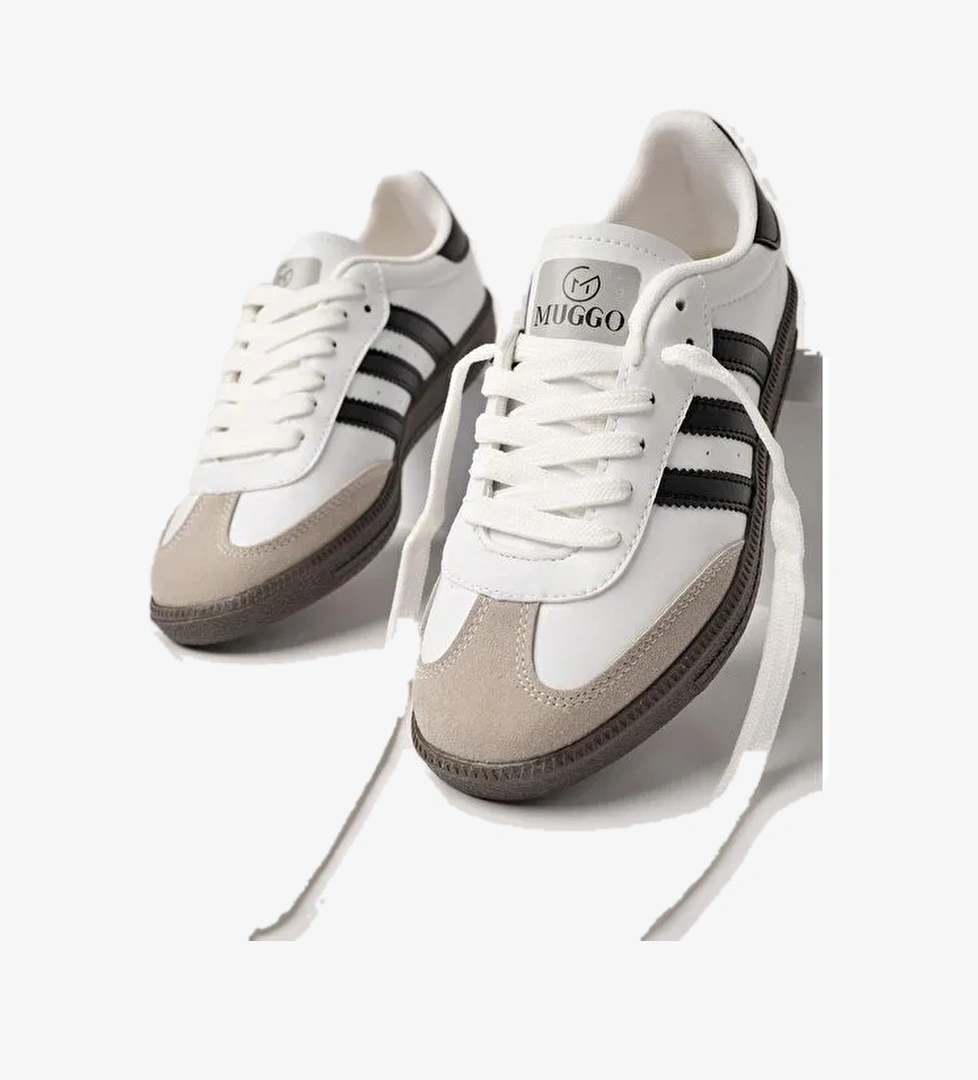 JABBAR Unisex Ortopedik Günlük Bağcıklı Yürüyüş Koşu Sneaker Spor Ayakkabı