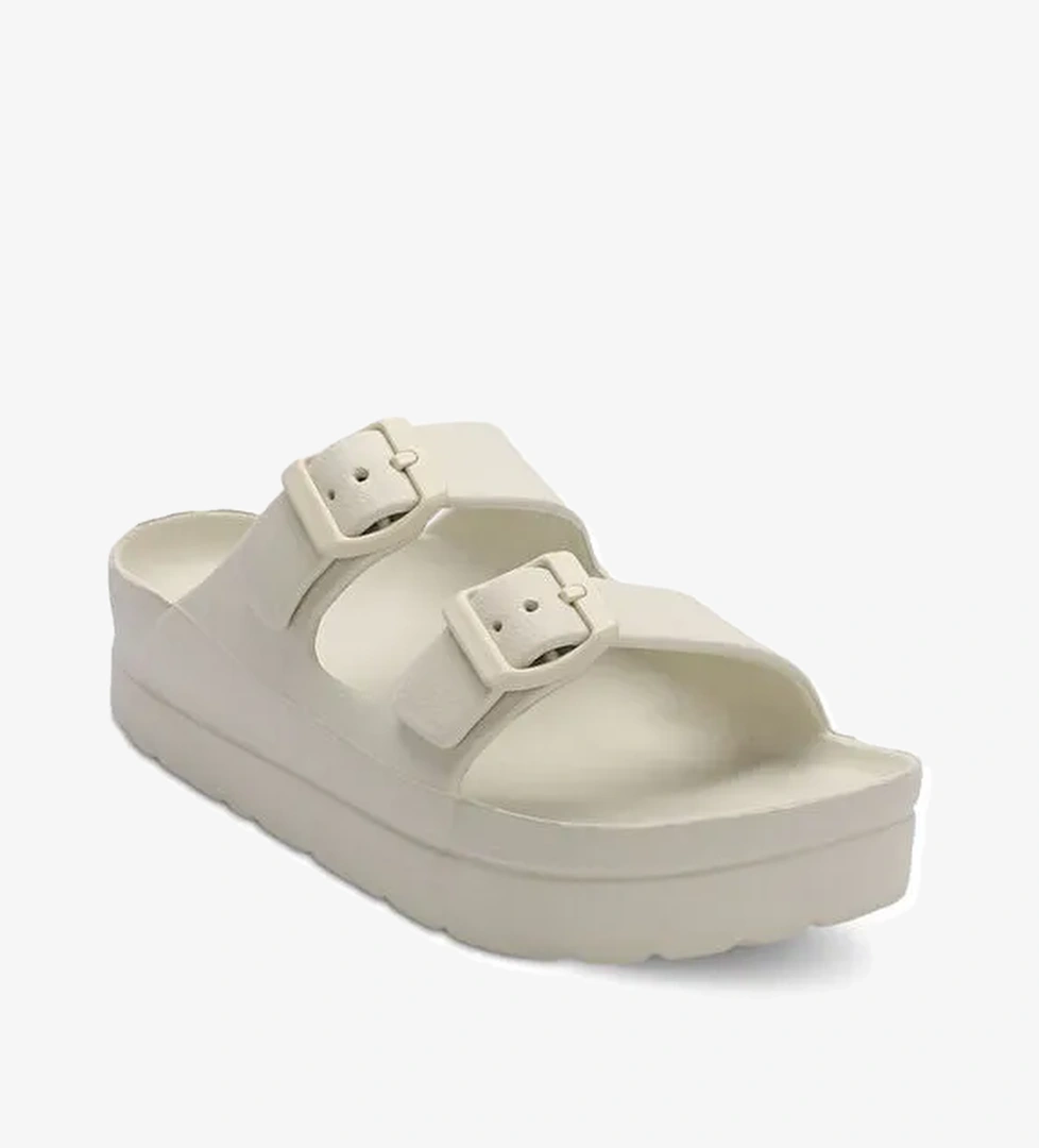 JAYNE Kadın Bej Terlik - Görsel 1