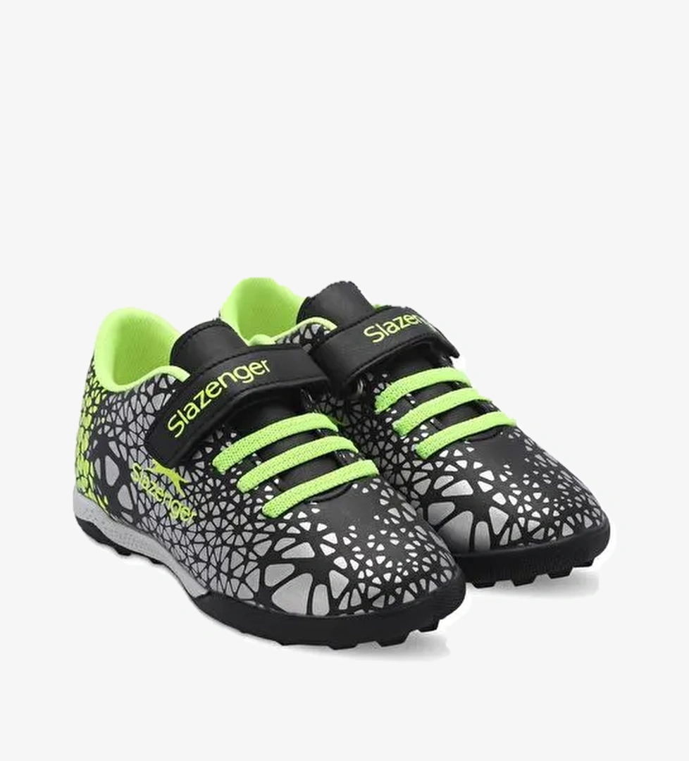 Unisex Çocuk Futbol Ayakkabı Siyah / Yeşil