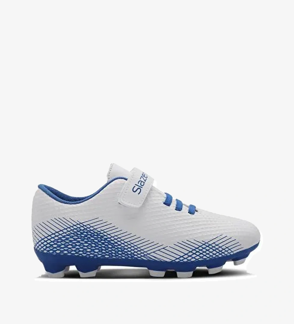 CULTURAL Unisex Çocuk Futbol Ayakkabı Beyaz / Saks Mavi