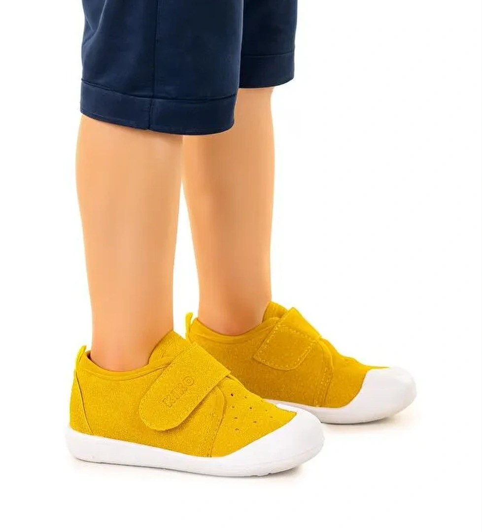 Daffy Cırtlı Erkek Bebek İlk Adım Panduf Ayakkabı