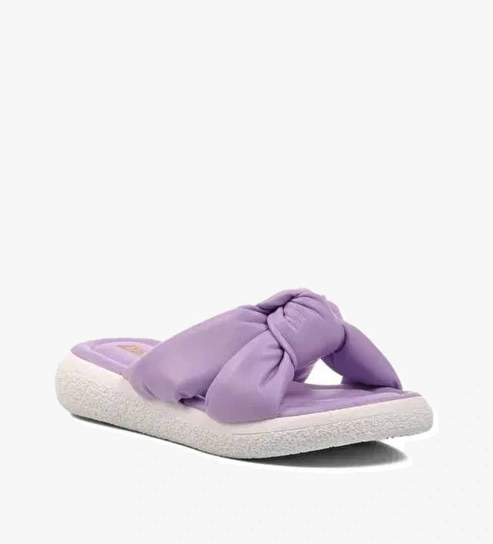 Lila Kadın Terlik - Görsel 1