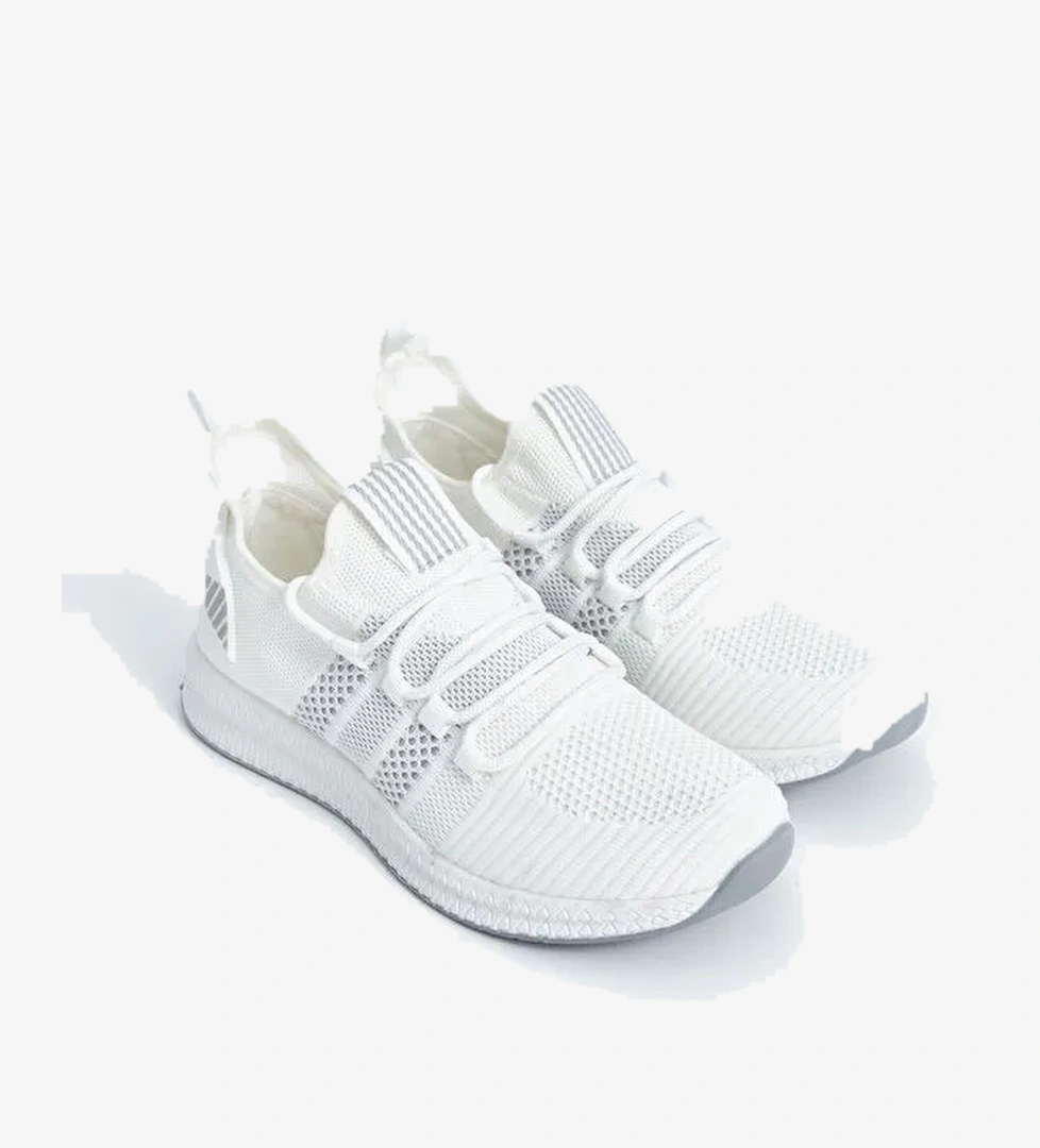 Bağcıklı File Detaylı Erkek Aktif Spor Ayakkabı - Görsel 1