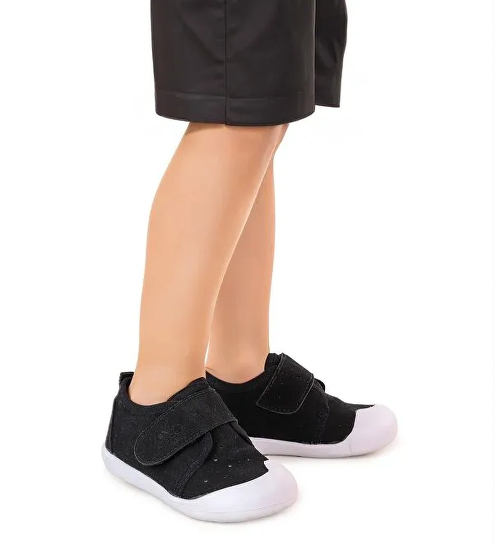 Daffy Cırtlı Erkek Bebek İlk Adım Panduf Ayakkabı