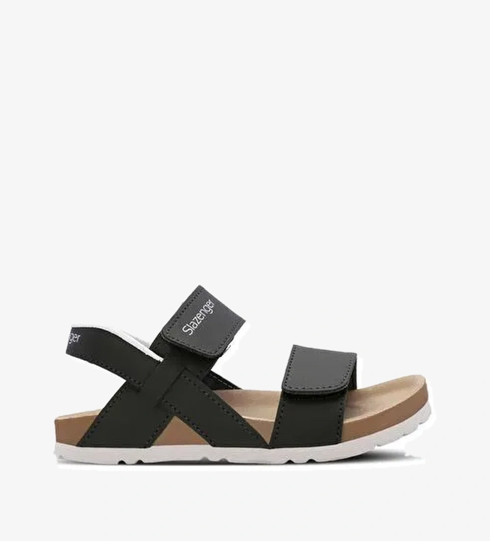 KERMIT Unisex Çocuk Sandalet Siyah