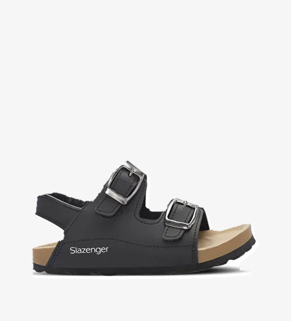 KOBBY Unisex Çocuk Siyah Sandalet
