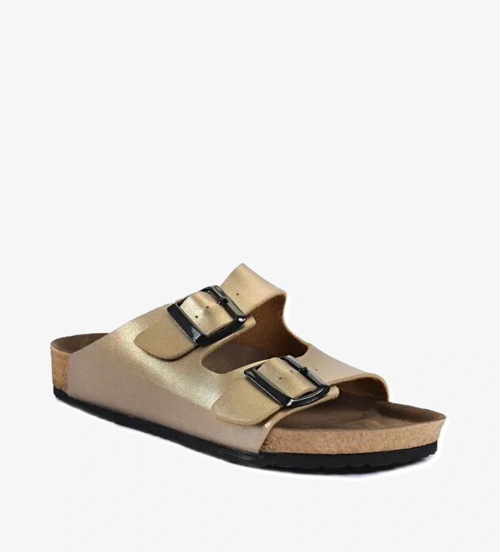 Kadın Terlik Altın - Görsel 1