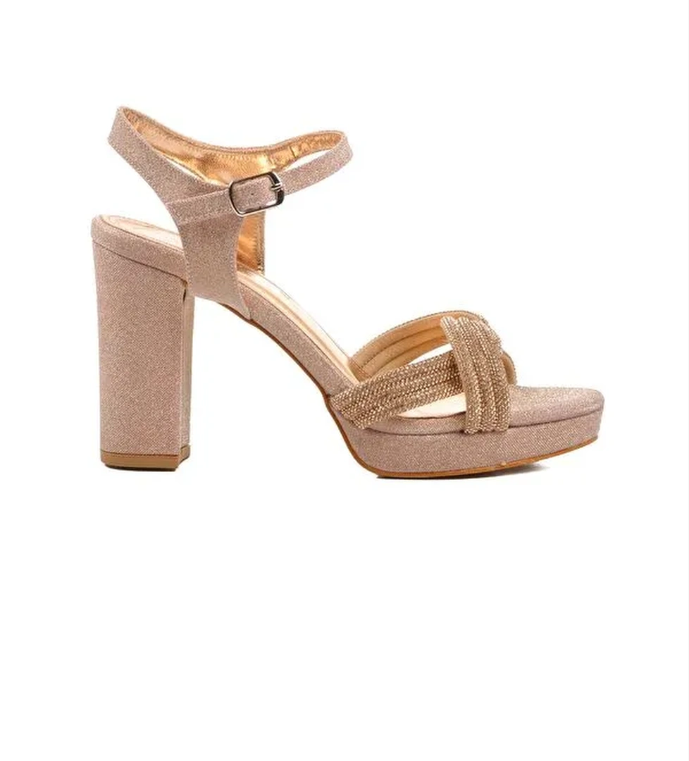 Rose Kadın Topuklu Abiye Ayakkabı 655325