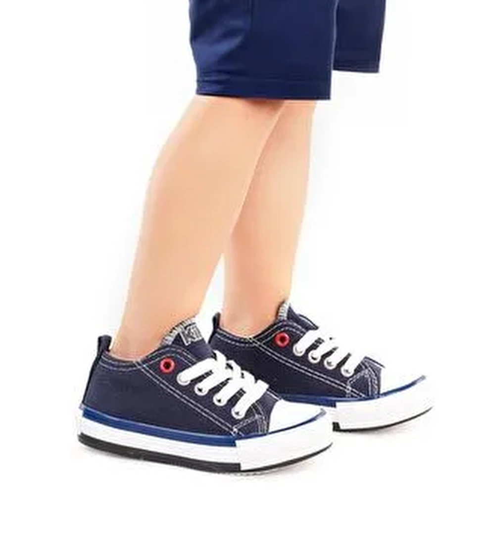 Tinna Bağcıklı Erkek Bebek Keten Spor Ayakkabı