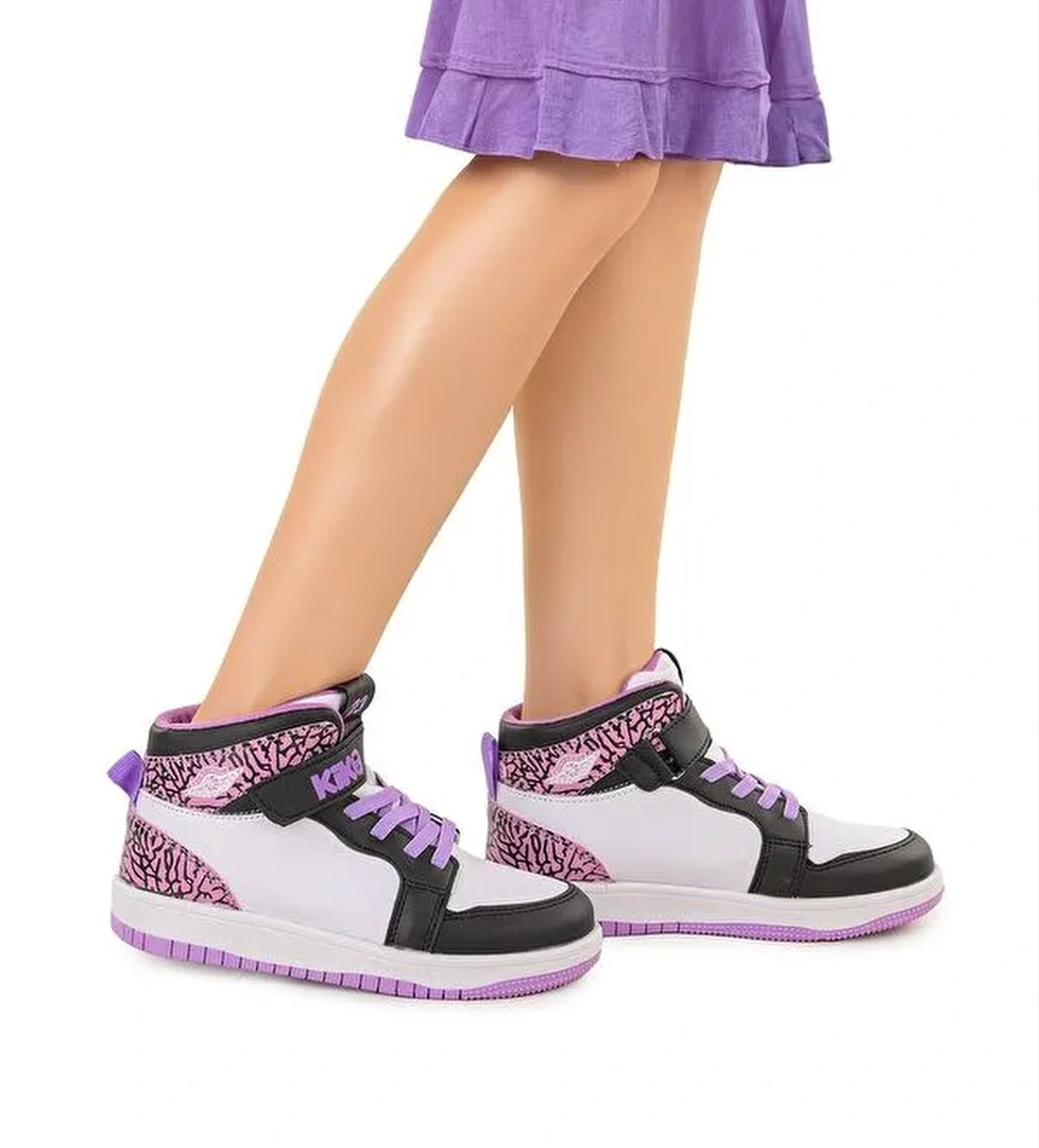 Palf Cırtlı Günlük Kız Çocuk Spor Ayakkabı - Görsel 1