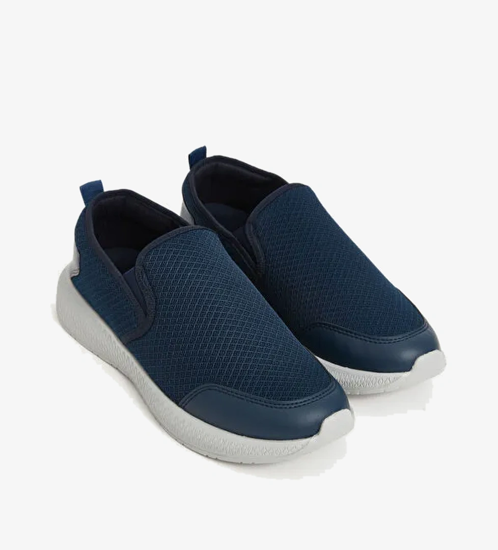 File Detaylı Erkek Spor Ayakkabı - Görsel 1