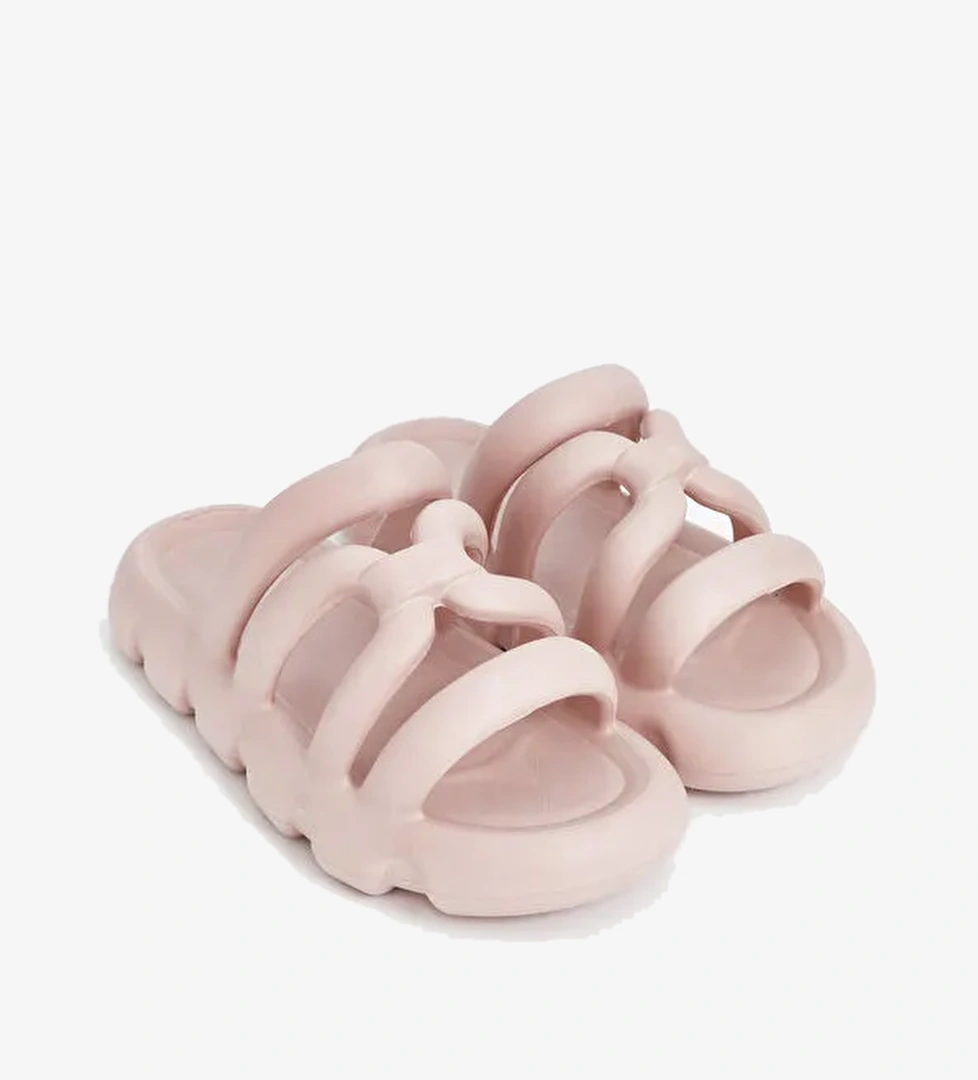 Bant Detaylı Kadın Terlik - Görsel 1