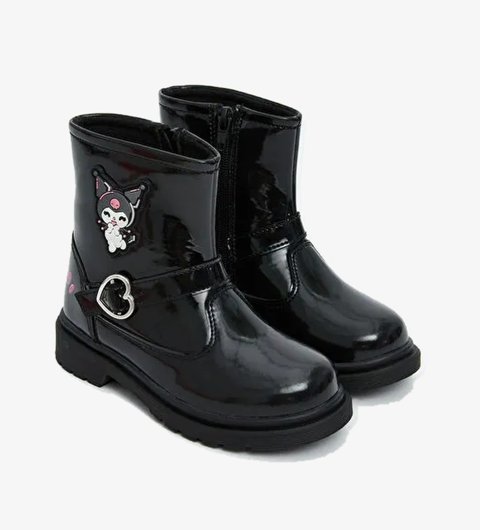 Kuromi Baskılı Kız Çocuk Bot - Görsel 1