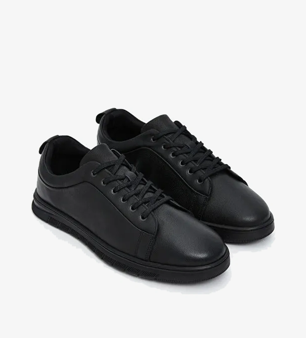 Bağcıklı Hakiki Deri Erkek Spor Ayakkabı