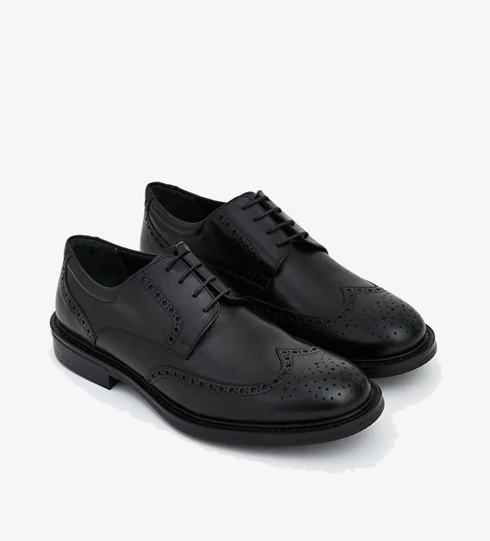 Lcw Steps Bağcıklı Hakiki Deri Erkek Klasik Ayakkabı model görseli