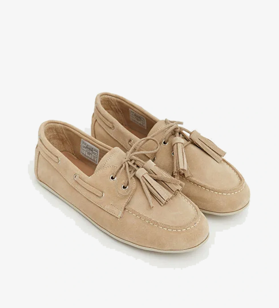 Lcw Steps Kahverengi Lcw Steps Süet Kadın Loafer Ayakkabı