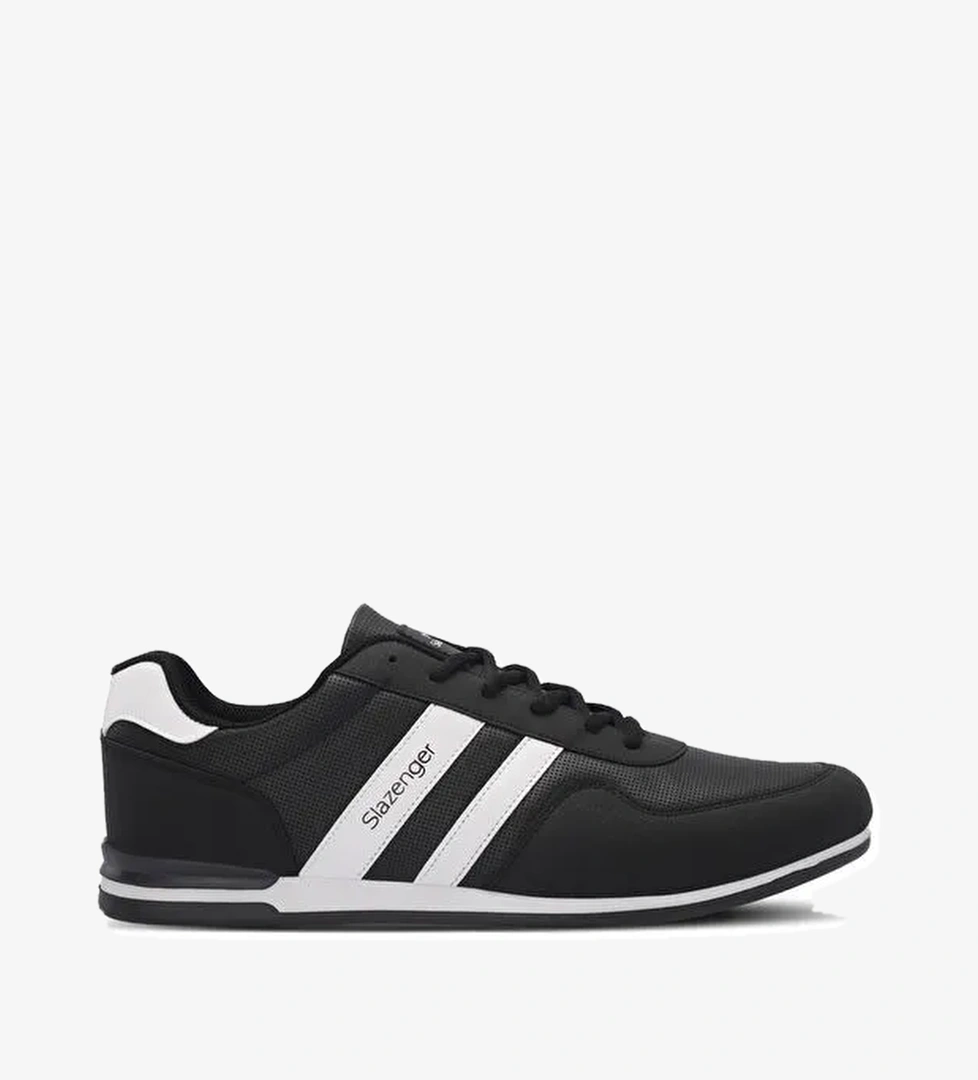 OMEGA IN Büyük Beden Erkek Siyah / Beyaz Günlük Spor Ayakkabısı