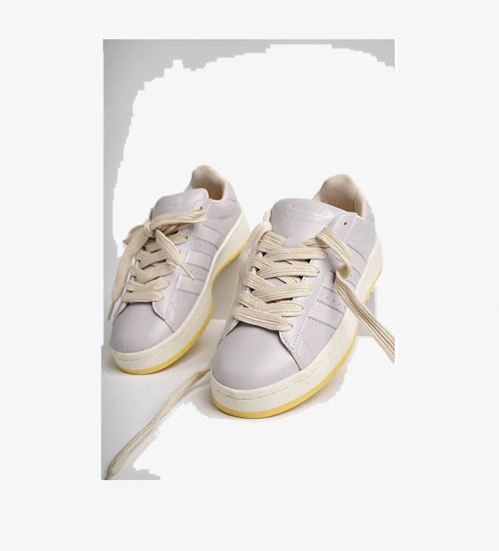 Kadın Ortopedik Günlük Bağcıklı Yürüyüş Koşu Sneaker Spor Ayakkabı