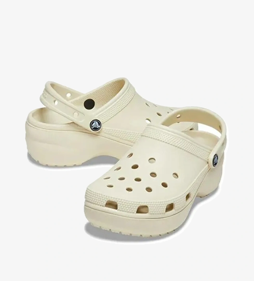 Crocs Bej Crocs Classic Platform