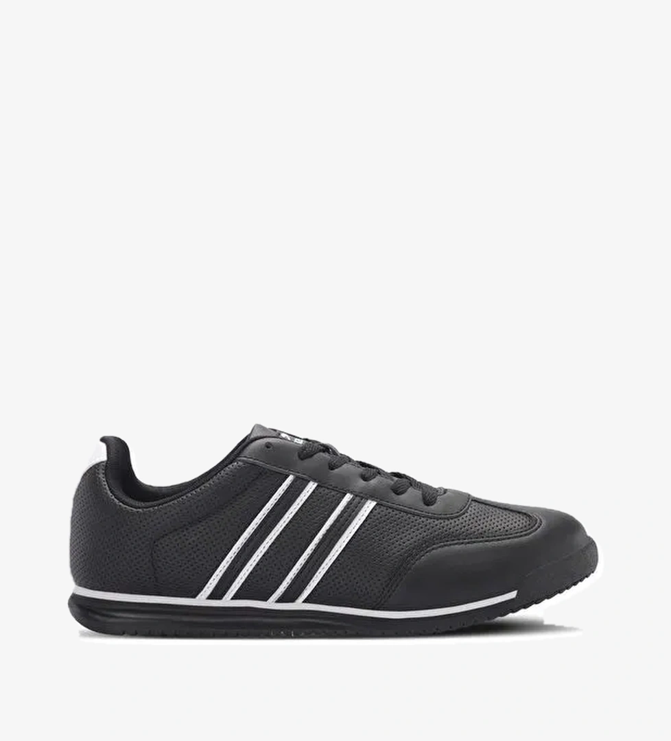 POLITICS I Erkek Sneaker Ayakkabı Siyah / Beyaz