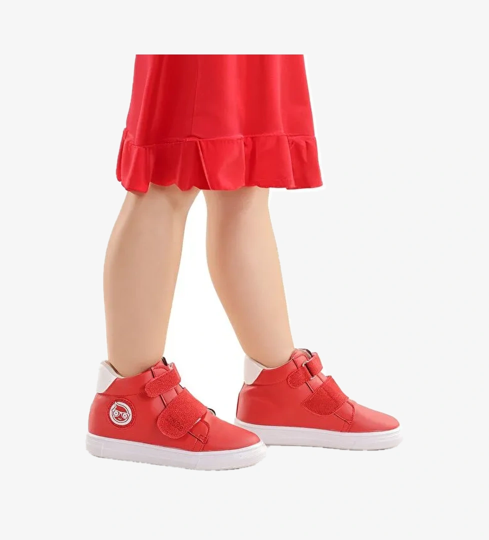 Coyote Cırtlı Kız Çocuk Günlük Bot Ayakkabı - Görsel 1